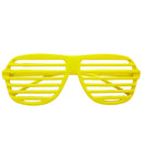 Neon Yellow Shutter Glasses