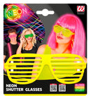 Neon Yellow Shutter Glasses