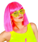 Neon Yellow Shutter Glasses