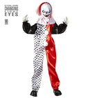 Killer Clown With Color Changing Light Eyes 90 Cm 