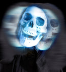 Sound Sensor Activated Animated Grim Reaper With Light-Up Turning Head & Sound 162 Cm 