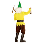 Yellow Gnome  Coat, Pants, Belt With Purse, Boot Covers, Hat, Eyebrows And Beard 