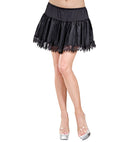 Black Teardrop Lace Petticoat