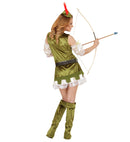 Robin Of Sherwood  Dress, Belt With Purse, Boot Covers, Hat 