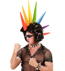 Inflatable Multicolor Spikes Helmet 90 Cm
