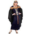 Medieval Princess  Dress With Cape, Belt, Headpiece 