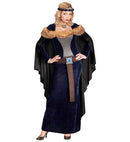 Medieval Princess  Dress With Cape, Belt, Headpiece 