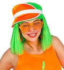 80S Orange Sun Visor