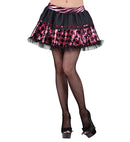 Black/Pink Chequered Sequin Tutu