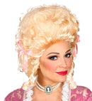 Blonde Colonial Woman Wig In Box