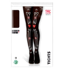 Dia De Los Muertos Bones Pantyhose 50 Den