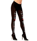 Dia De Los Muertos Bones Pantyhose 50 Den