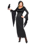 Gothic Queen  Hooded Dress 