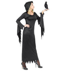 Gothic Queen  Hooded Dress 