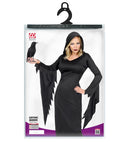 Gothic Queen  Hooded Dress 