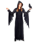 Gothic Queen  Hooded Dress 