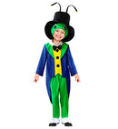 Grasshopper  Tailcoat With Vest, Collar & Bow Tie, Pants, Spats, Hat With Mask 
