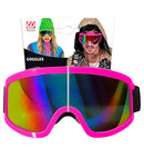 Goggles Après-Ski Winter Party Festival Neon Pink