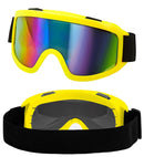 Goggles Après-Ski Winter Party Festival Neon Yellow