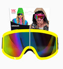 Goggles Après-Ski Winter Party Festival Neon Yellow