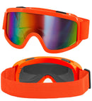 Goggles Après-Ski Winter Party Festival Neon Orange