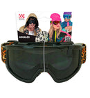 Goggles Après-Ski Winter Party Festival Animalier Leopard