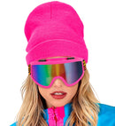 Goggles Après-Ski Winter Party Festival Animalier Tiger Rainbow