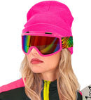 Goggles Après-Ski Winter Party Festival Animalier Tiger Rainbow