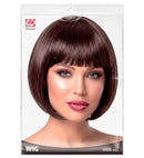 Brown Chanel Wig In Polybag
