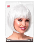 White Chanel Wig In Polybag