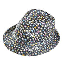 Multicolor Polka Dots Sequined Fedora