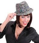 Multicolor Polka Dots Sequined Fedora