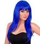 Blue Vogue Wig In Polybag