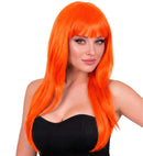 Orange Vogue Wig In Polybag