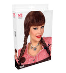 Brown Bavarian Wig In Box
