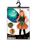 Pumpkin Witch  Dress, Mini Hat 