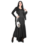 Mortisia  Dress, Skull Bag 
