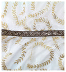 Greek Goddess  Toga Dress, Bracelets, Laurel Wreath 