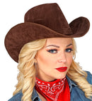 Suede Look Cowboy Hat
