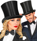 Bell Crown Top Hat Satin 20 Cm