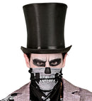 Bell Crown Top Hat Satin 20 Cm