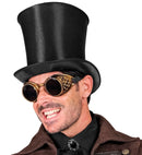 Bell Crown Top Hat Satin 20 Cm