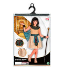 Egyptian Queen  Dress With Bracelets And Cape 