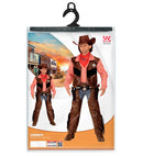 Cowboy  Shirt With Vest, Chaps, Hat 