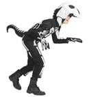 T-Rex Skeleton  Hooded Overalls With Mask 