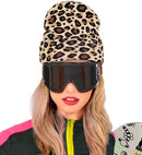 Hat Beanie Animalier Leopard Wool Look