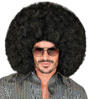 Black Oversized Afro Wig In Box
