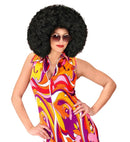 Black Oversized Afro Wig In Box