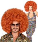 Copper Oversized Afro Wig In Box