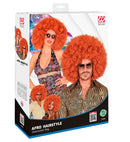 Copper Oversized Afro Wig In Box